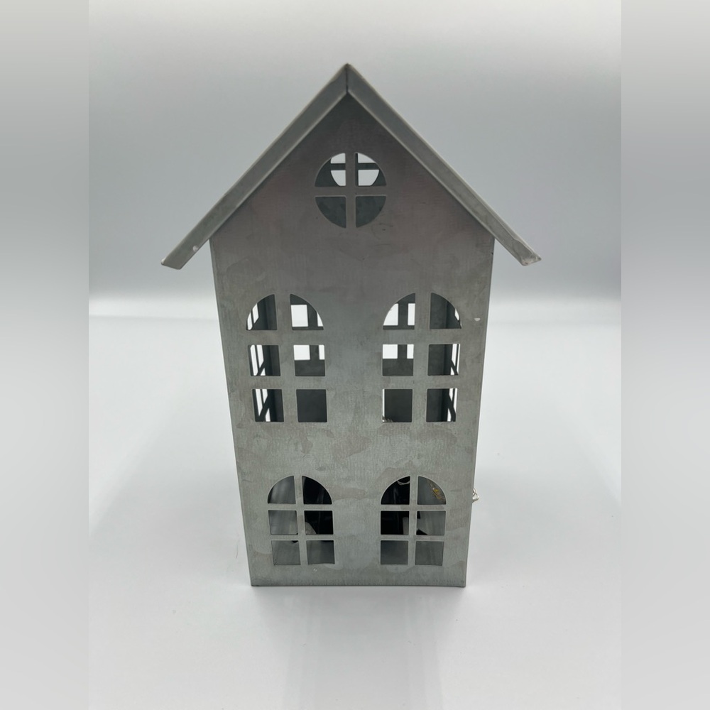 Set of Two - Galvanized Tin - Luminary - Holiday Houses - Target Wondershop - Picture 8 of 16